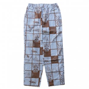 <img class='new_mark_img1' src='https://img.shop-pro.jp/img/new/icons5.gif' style='border:none;display:inline;margin:0px;padding:0px;width:auto;' />WKND LOOSIES PANTS - FERNLEAF / LIGHT BLUE (ウィークエンド パンツ）