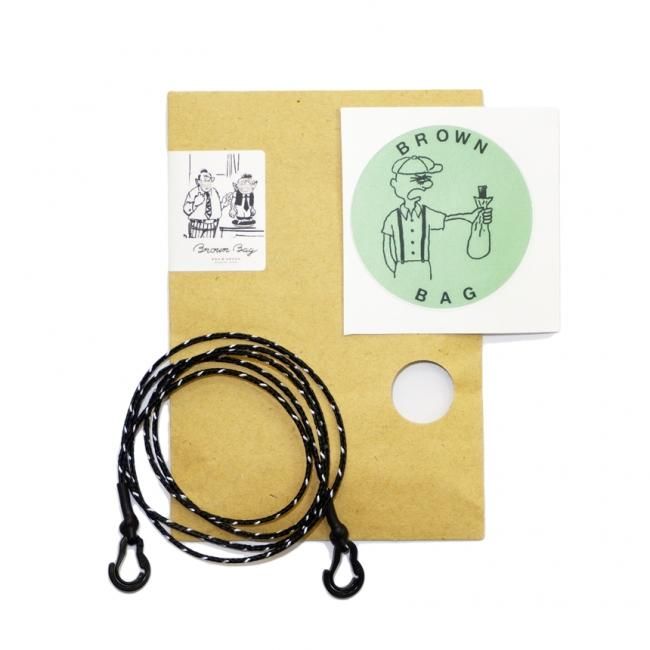 BROWNBAG MASK CORD / BLACK REFLECTOR (ブラウンバッグ マスク