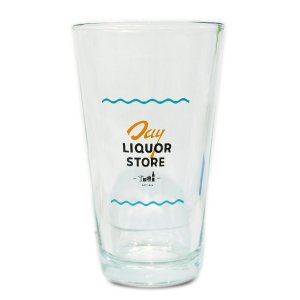 <img class='new_mark_img1' src='https://img.shop-pro.jp/img/new/icons5.gif' style='border:none;display:inline;margin:0px;padding:0px;width:auto;' />DAY LIQUOR STORE SIGN PINT GLASS  (デイリカーストアー パイントグラス) 