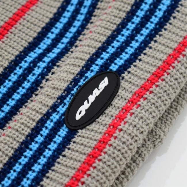 QUASI UPLAND STRIPED BEANIE / MULTI (クアジ ビーニーキャップ