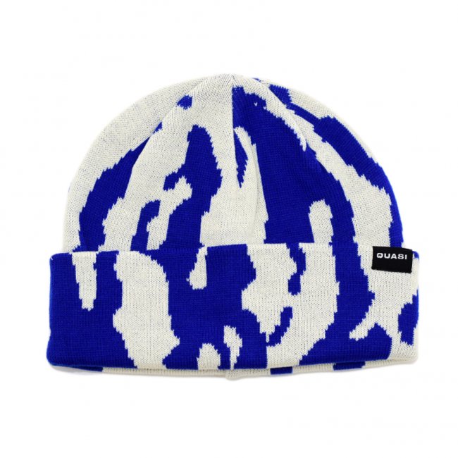 <img class='new_mark_img1' src='https://img.shop-pro.jp/img/new/icons5.gif' style='border:none;display:inline;margin:0px;padding:0px;width:auto;' />QUASI KLEIN Beanie / CREME (クアジ ビーニー ニットキャップ/帽子)
