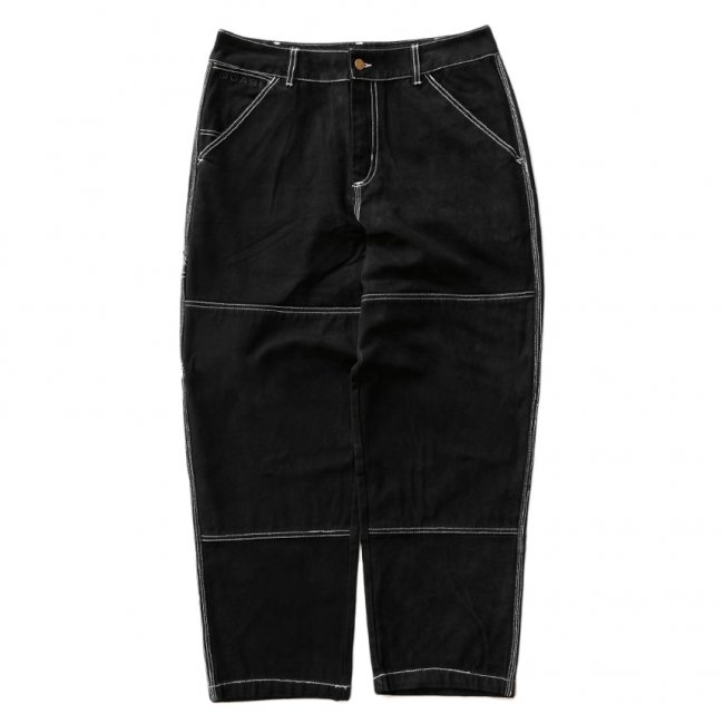 QUASI UTILITY PANT / BLACK×WHITE (クアジ ユーティリティ パンツ