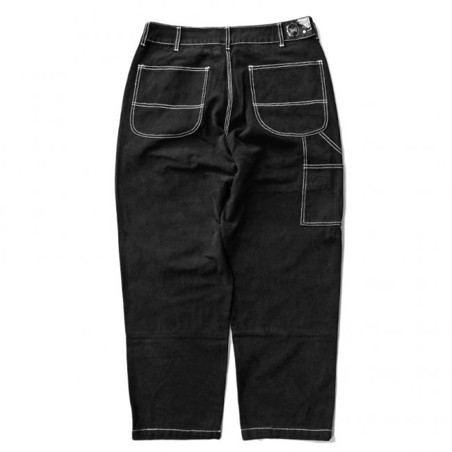 QUASI UTILITY PANT / BLACK×WHITE (クアジ ユーティリティ パンツ