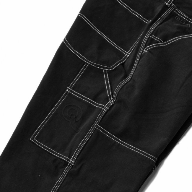 QUASI UTILITY PANT / BLACK×WHITE (クアジ ユーティリティ パンツ