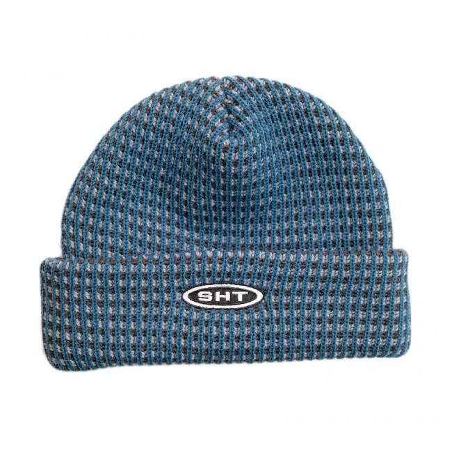 ニットキャップ・ビーニー TheOpen RIDGE BEANIE BFK096 override ニット帽 ニットキャップ OVERRIDE CROCHET SHORT