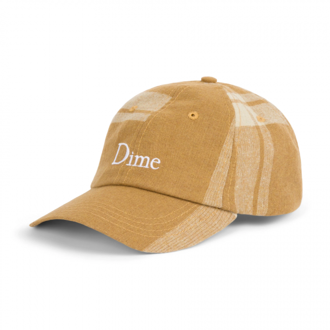 DIME PLAID CAP / RUST (ダイム キャップ / 6パネルキャップ 