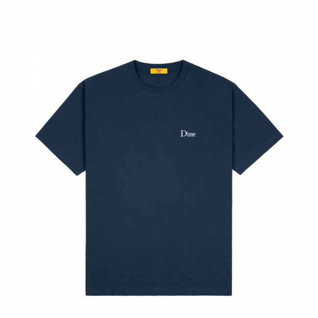 <img class='new_mark_img1' src='https://img.shop-pro.jp/img/new/icons5.gif' style='border:none;display:inline;margin:0px;padding:0px;width:auto;' />DIME SMALL LOGO T-SHIRT / NAVY (ダイム Tシャツ / 半袖)