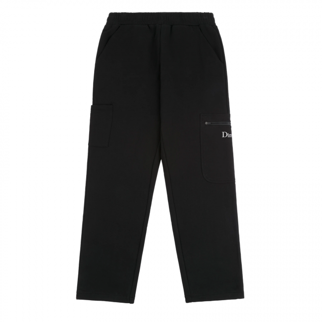 DIME CARGO SWEAT PANTS / BLACK (ダイム スウェットパンツ 