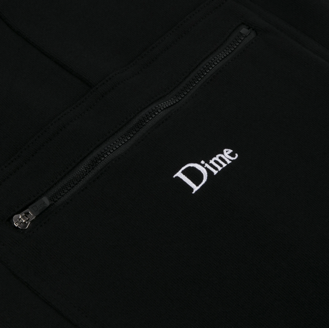 DIME CARGO SWEAT PANTS / BLACK (ダイム スウェットパンツ