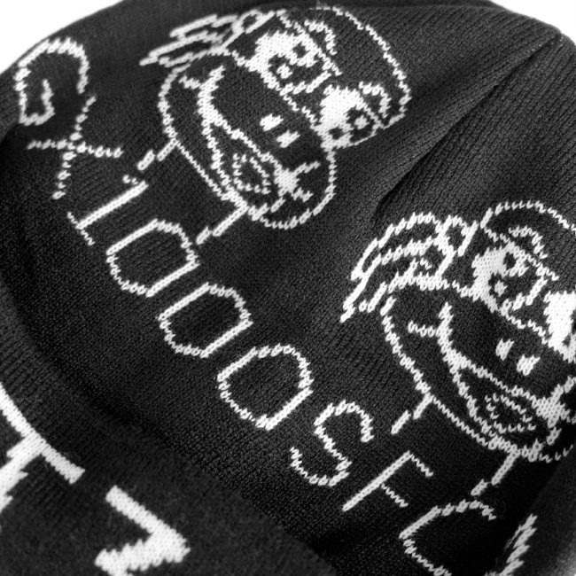 GX1000 61)A3HT3TA3W BEANIE / BLACK (ジーエックスセン ビーニー