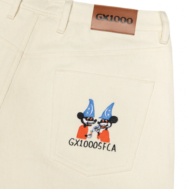 GX1000 DIMETHYLTRYPTAMINE PANT / WHITE (ジーエックスセン GX1000 DIMETHYLTRYPTAMINE PANT / WHITE (ジーエックスセン