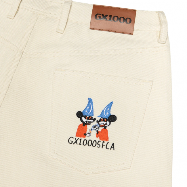 GX1000 DIMETHYLTRYPTAMINE PANT / WHITE (ジーエックスセン パンツ