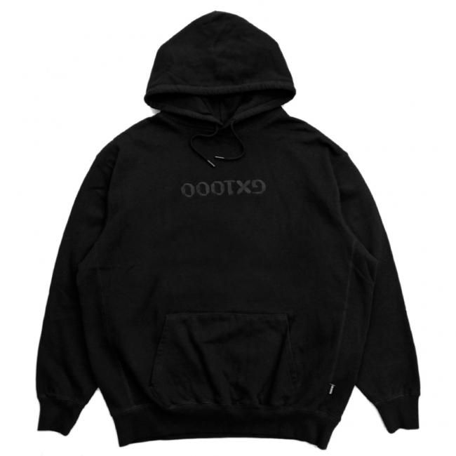 GX1000 OG LOGO FLIP HOODIE / BLACK (ジーエックスセン パーカー / スウェット)