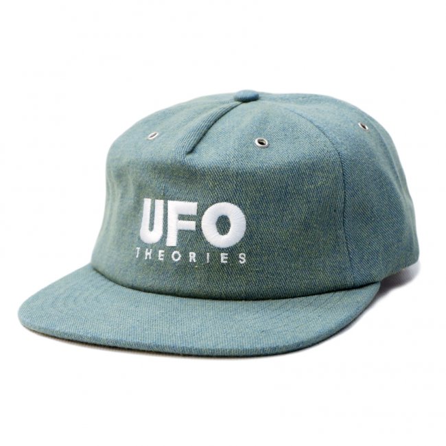THEORIES UFO INTERNATIONAL STRAPBACK HAT / WASH DENIM（セオリーズ