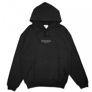 <img class='new_mark_img1' src='https://img.shop-pro.jp/img/new/icons5.gif' style='border:none;display:inline;margin:0px;padding:0px;width:auto;' />GRAND COLLECTION CORE HOODIE / BLACK (グランドコレクション スウェット/パーカー)