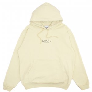<img class='new_mark_img1' src='https://img.shop-pro.jp/img/new/icons5.gif' style='border:none;display:inline;margin:0px;padding:0px;width:auto;' />GRAND COLLECTION CORE HOODIE / CREAM (グランドコレクション スウェット/パーカー)