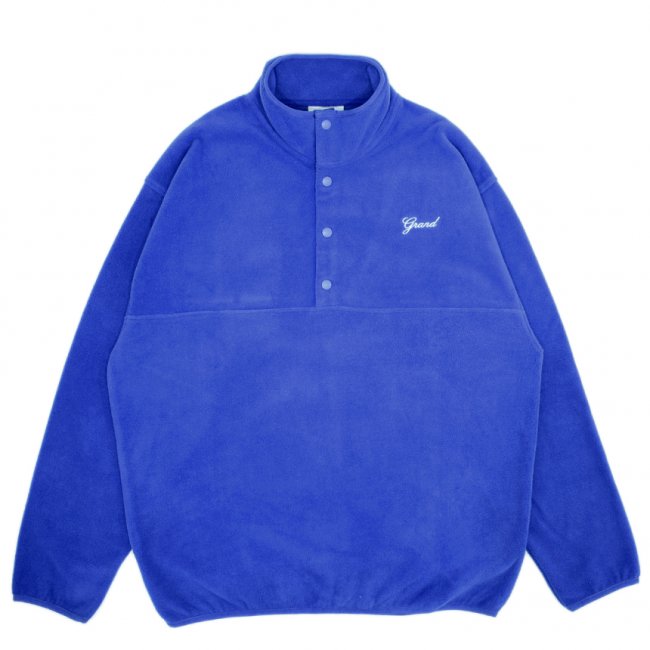 <img class='new_mark_img1' src='https://img.shop-pro.jp/img/new/icons5.gif' style='border:none;display:inline;margin:0px;padding:0px;width:auto;' />GRAND COLLECTION MICRO FLEECE PULLOVER / BLUE (グランドコレクション フリースジャケット)