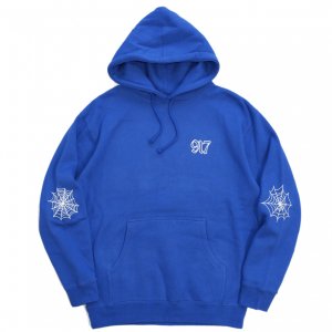 <img class='new_mark_img1' src='https://img.shop-pro.jp/img/new/icons5.gif' style='border:none;display:inline;margin:0px;padding:0px;width:auto;' />CALL ME 917 WEB HOODIE / BLUE (コールミーナインワンセヴンフーディー)