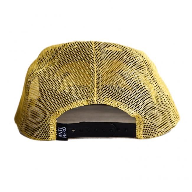 ANTIHERO BASIC EAGLE MESH CAP / BLACK×GOLD (アンチヒーロー