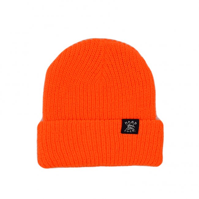 HARDLUCK OG LOGO WOVEN BEANIE / ORANGE (ハードラック ビーニー