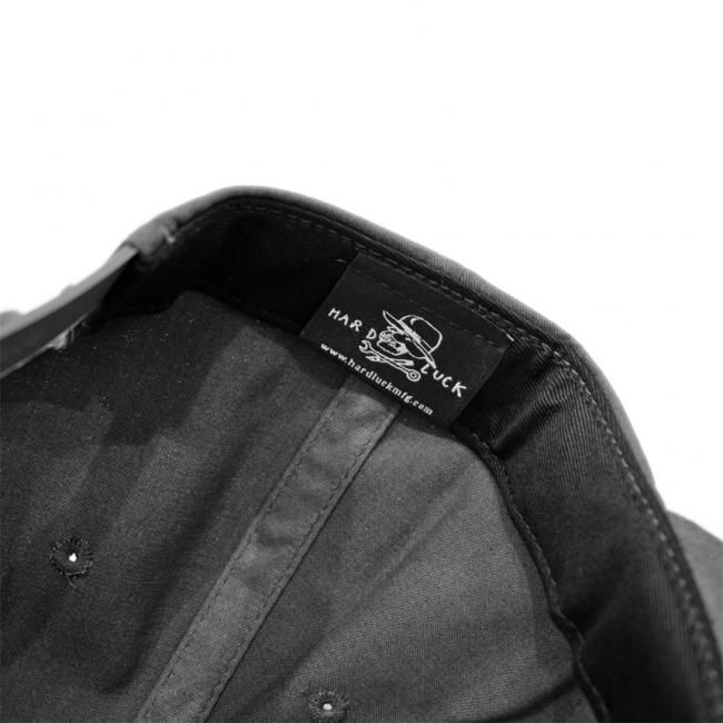 HARDLUCK OG LOGO SNAPBACK CAP / GREY (ハードラック 5パネル