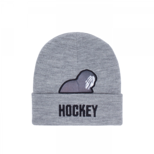 <img class='new_mark_img1' src='https://img.shop-pro.jp/img/new/icons5.gif' style='border:none;display:inline;margin:0px;padding:0px;width:auto;' />HOCKEY God Of Suffer BEANIE / GREY (ホッキー ビーニー/ニットキャップ)