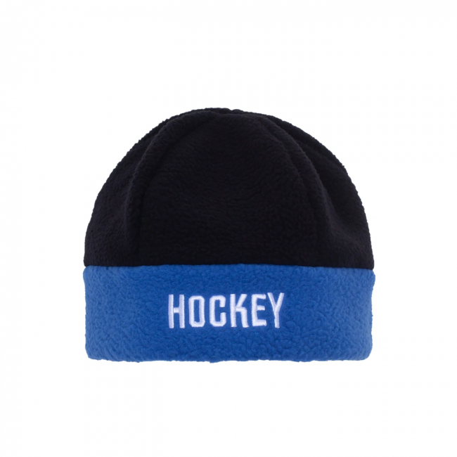 HOCKEY Shepherd Beanie / BLACK×BLUE (ホッキー ビーニーキャップ