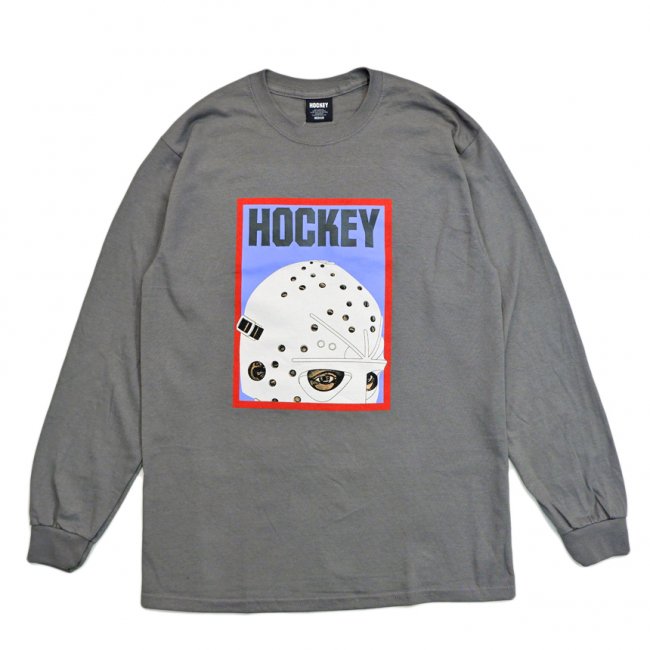 <img class='new_mark_img1' src='https://img.shop-pro.jp/img/new/icons5.gif' style='border:none;display:inline;margin:0px;padding:0px;width:auto;' />HOCKEY Half Mask L/S TEE / CHARCOAL (ホッキー 長袖Tシャツ/ロングスリーブTシャツ)