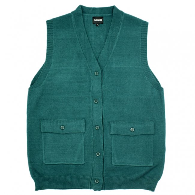 <img class='new_mark_img1' src='https://img.shop-pro.jp/img/new/icons5.gif' style='border:none;display:inline;margin:0px;padding:0px;width:auto;' />THEORIES SHIER SWEATER VEST / ALPINE（セオリーズ セーター/ニット ベスト）　