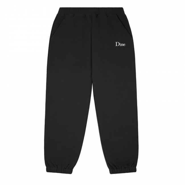 DIME CLASSIC SMALL LOGO SWEAT PANTS / BLACK (ダイム