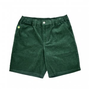 <img class='new_mark_img1' src='https://img.shop-pro.jp/img/new/icons5.gif' style='border:none;display:inline;margin:0px;padding:0px;width:auto;' />THEORIES CORDUROY LOUNGE SHORTS / FOREST GREEN（セオリーズ イージーショーツ）　
