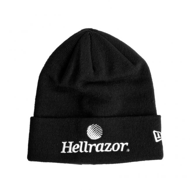 メーカー純正品[充電不要 1年保証] New era hellrazor コラボ ビーニー