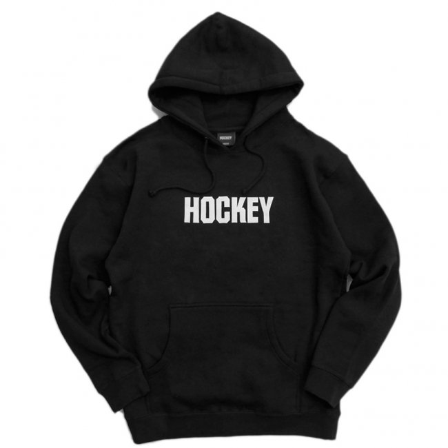 HOCKEY HP Synthetic HOODIE / BLACK (ホッキー パーカー/スウェット