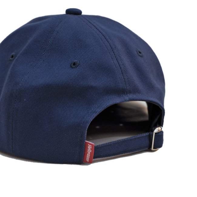 HELLRAZOR TRADEMARK LOGO 6PANEL CAP / SMOKEY BLUE (ヘルレイザー 6パネルキャップ）