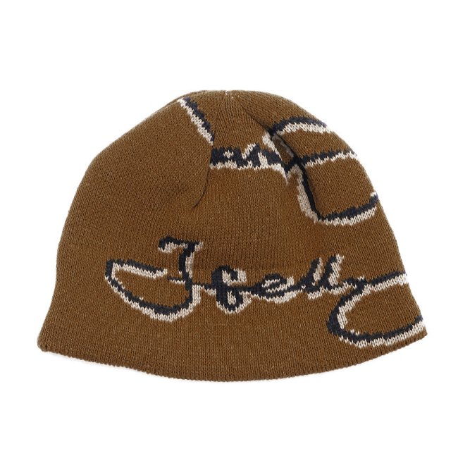 HELLRAZOR SNITCH BEANIE / BROWN (ヘルレイザー ビーニーキャップ
