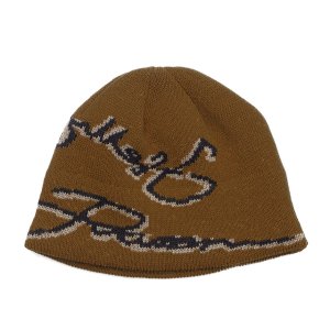 <img class='new_mark_img1' src='https://img.shop-pro.jp/img/new/icons5.gif' style='border:none;display:inline;margin:0px;padding:0px;width:auto;' />HELLRAZOR SNITCH BEANIE / BROWN (إ쥤 ӡˡåס