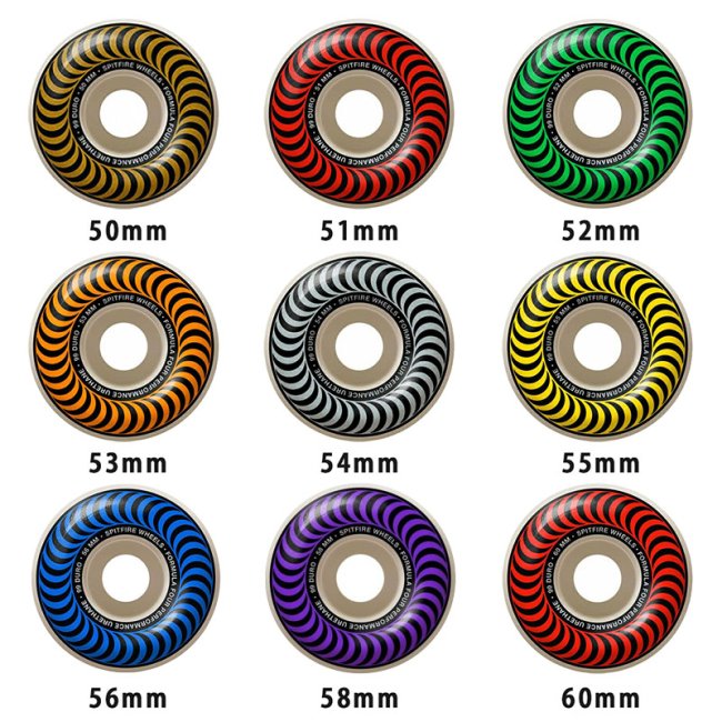 SPITFIRE FORMURA FOUR CLASSIC WHEEL 【99DU】 (スピットファイアー F4 クラシック ハードウィール) -  HORRIBLE'S PROJECT｜HORRIBLE'S｜SAYHELLO | HELLRAZOR | Dime MTL | QUASI |