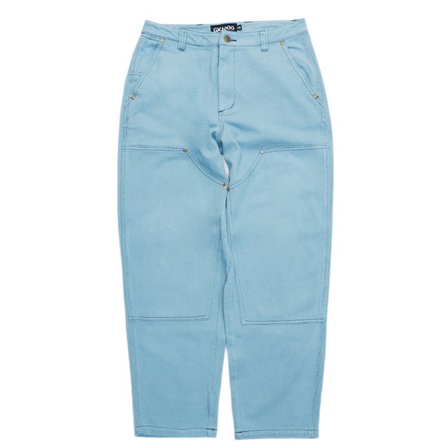 <img class='new_mark_img1' src='https://img.shop-pro.jp/img/new/icons5.gif' style='border:none;display:inline;margin:0px;padding:0px;width:auto;' />GX1000 DOUBLE KNEE PANT / CADET BLUE (ジーエックスセン ダブルニーパンツ)