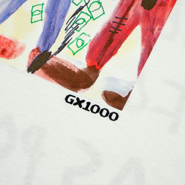 DAMAGEGX1000 SO CALLED REAL WORLD TEE White L