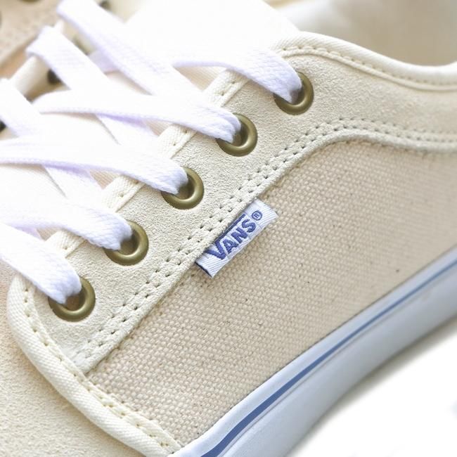 VANS SKATE CHUKKA LOW / CLASSIC WHITE（バンズ/ヴァンズ スケート チャッカロウ スニーカー）