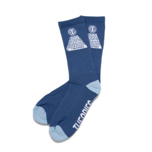 <img class='new_mark_img1' src='https://img.shop-pro.jp/img/new/icons5.gif' style='border:none;display:inline;margin:0px;padding:0px;width:auto;' />THEORIES THEORAMID SOCKS / HARBOR BLUE（セオリーズ  ソックス/靴下）　