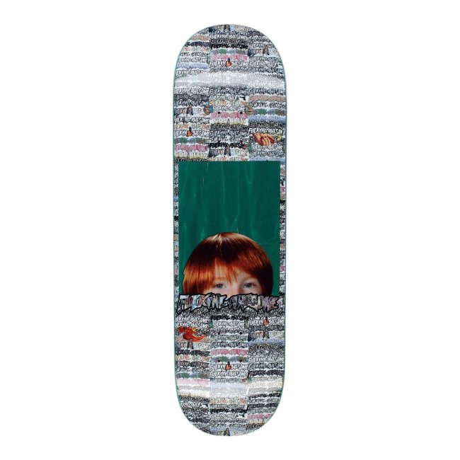 FUCKING AWESOME Aidan Mackey Logo Class Photo DECK / 8.38