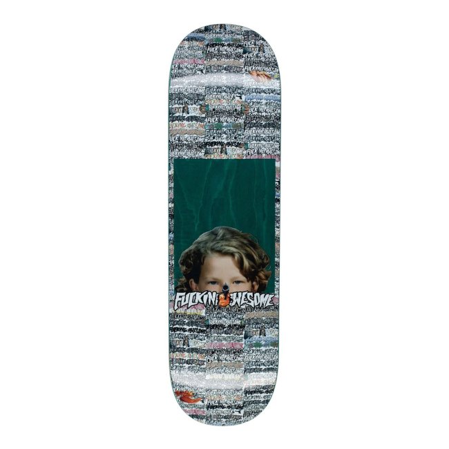 FUCKING AWESOME Jason Dill Logo Class Photo DECK / 8.18