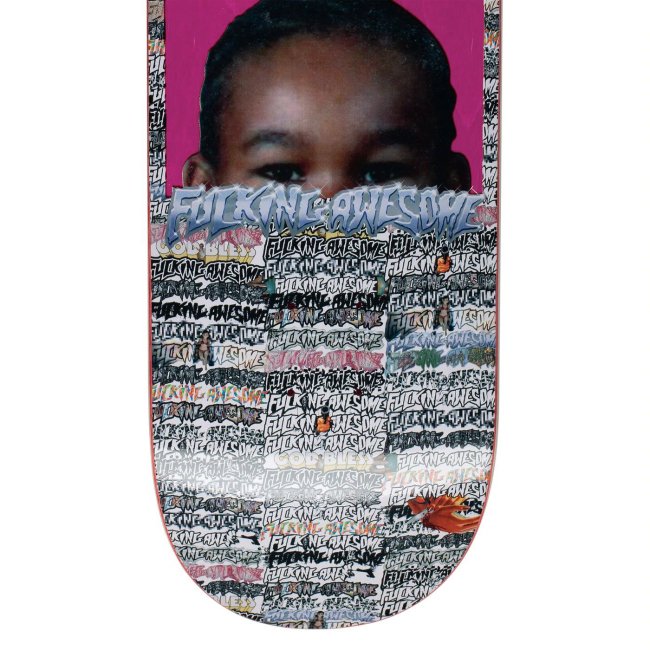 FUCKING AWESOME Nakel Smith Logo Class Photo DECK / 8.18