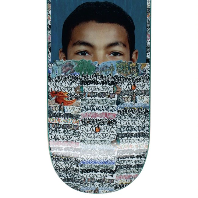 FUCKING AWESOME Sage Elsesser Logo Class Photo DECK / 8.25