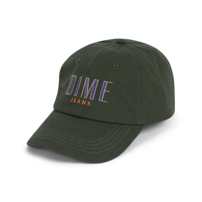 <img class='new_mark_img1' src='https://img.shop-pro.jp/img/new/icons5.gif' style='border:none;display:inline;margin:0px;padding:0px;width:auto;' />Dime Jeans Cap / Forest (ダイム キャップ / 6パネルキャップ)