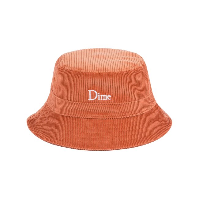 <img class='new_mark_img1' src='https://img.shop-pro.jp/img/new/icons5.gif' style='border:none;display:inline;margin:0px;padding:0px;width:auto;' />Dime Corduroy Bucket Hat / Rust (ダイム キャップ / 6パネルキャップ)