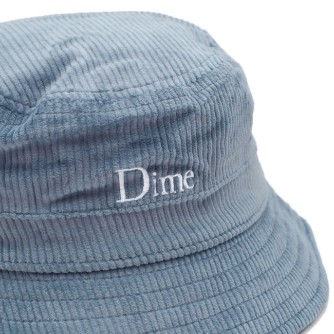 Dime Corduroy Bucket Hat / Sky (ダイム キャップ / 6パネルキャップ