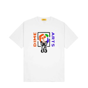 <img class='new_mark_img1' src='https://img.shop-pro.jp/img/new/icons5.gif' style='border:none;display:inline;margin:0px;padding:0px;width:auto;' />Dime Dimearts T-shirt / White( T / Ⱦµ)