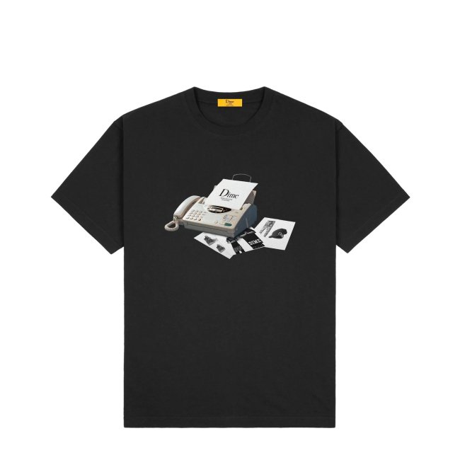 Dime Fax T-shirt / Black (ダイム Tシャツ / 半袖) - HORRIBLE'S